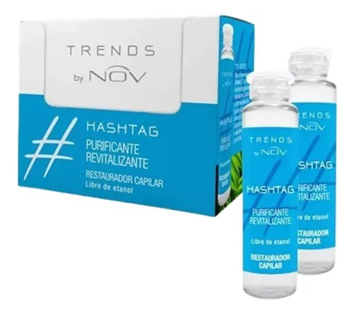 ampolla nov Hashtag purificante revitalizante