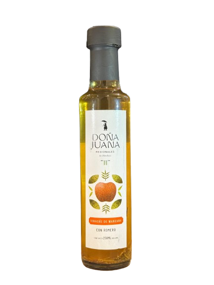 VINAGRE MANZANA C/ROMERO X 250 CC DOÑA JUANA