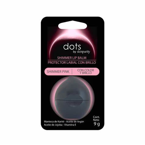 Dots Balsamo Labial Esfera con Brillo Pink 10 Gr