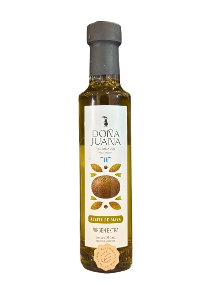 ACEITE DE OLIVA AJO Y ALBACA X 250 CC DOÑA JUANA
