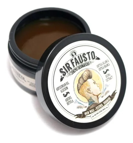 Cera Barbería Sir Fausto Pomada Pelo Cabello Fuerte 100ml