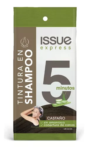 ISSUE EXPRESS TINTURA EN SHAMPOO 5 MIN CASTANO X 25 Ml