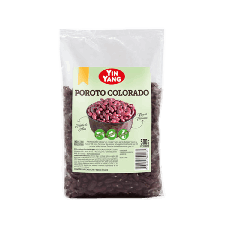 POROTOS COLORADOS x500g YIN YANG