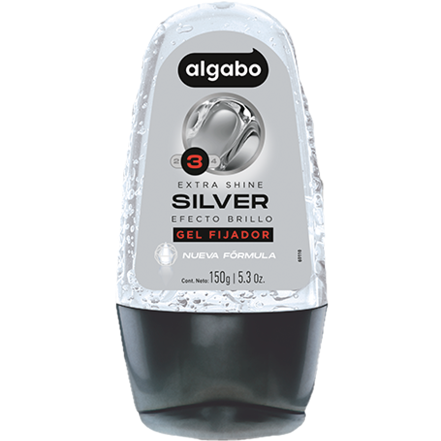 Gel capilar 150g gota silver Algabo (12)