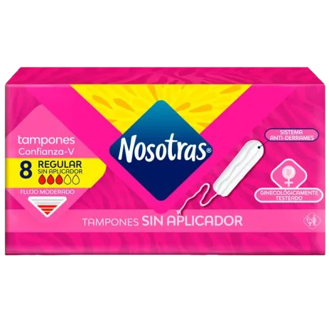 Tampon regular 8u Nosotras (12)