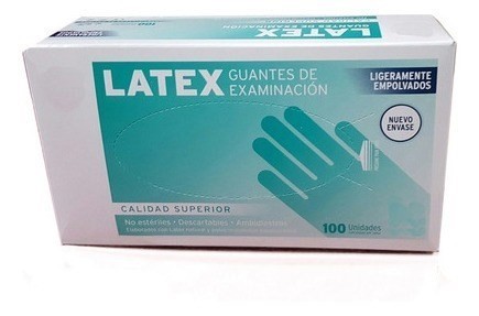 GUANTES LATEX S
