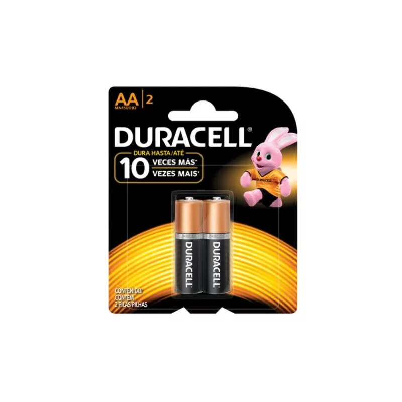 PILA DURACELL AA X2U