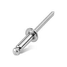 6690-REMACHE  ALUMINIO MANDRL ACERO 4,8 mm x  20 mm