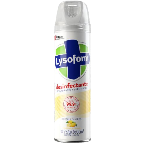 Desinfectante aer 360cc citrico Lysoform (12)