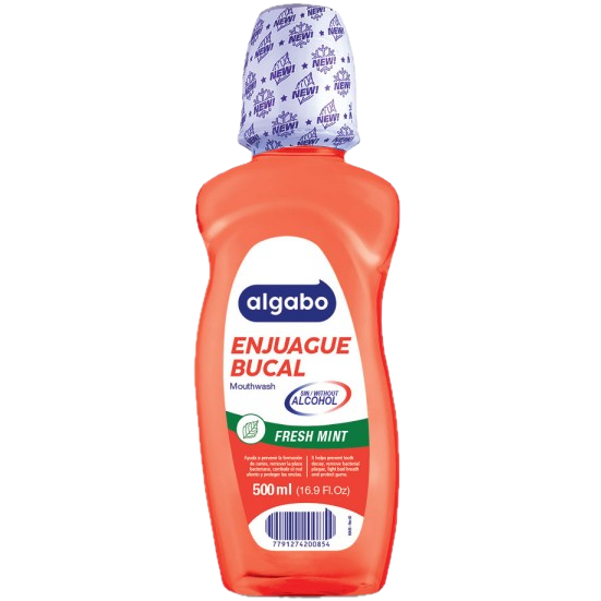 Enjuague bucal 500ml sin alcohol Algabo (12)