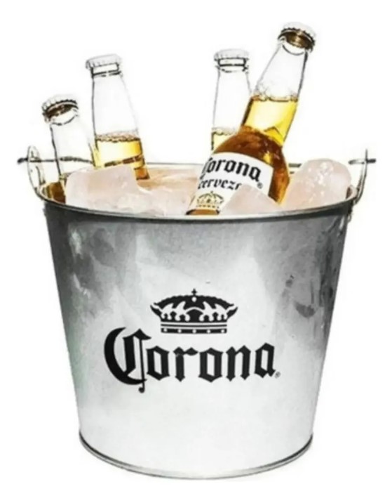 Frapera metálica balde Corona