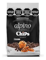 Chips Alpino semiamargo x 1kg