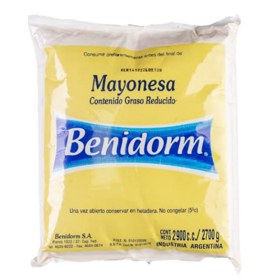 Mayonesa benidorm x 2900 cc