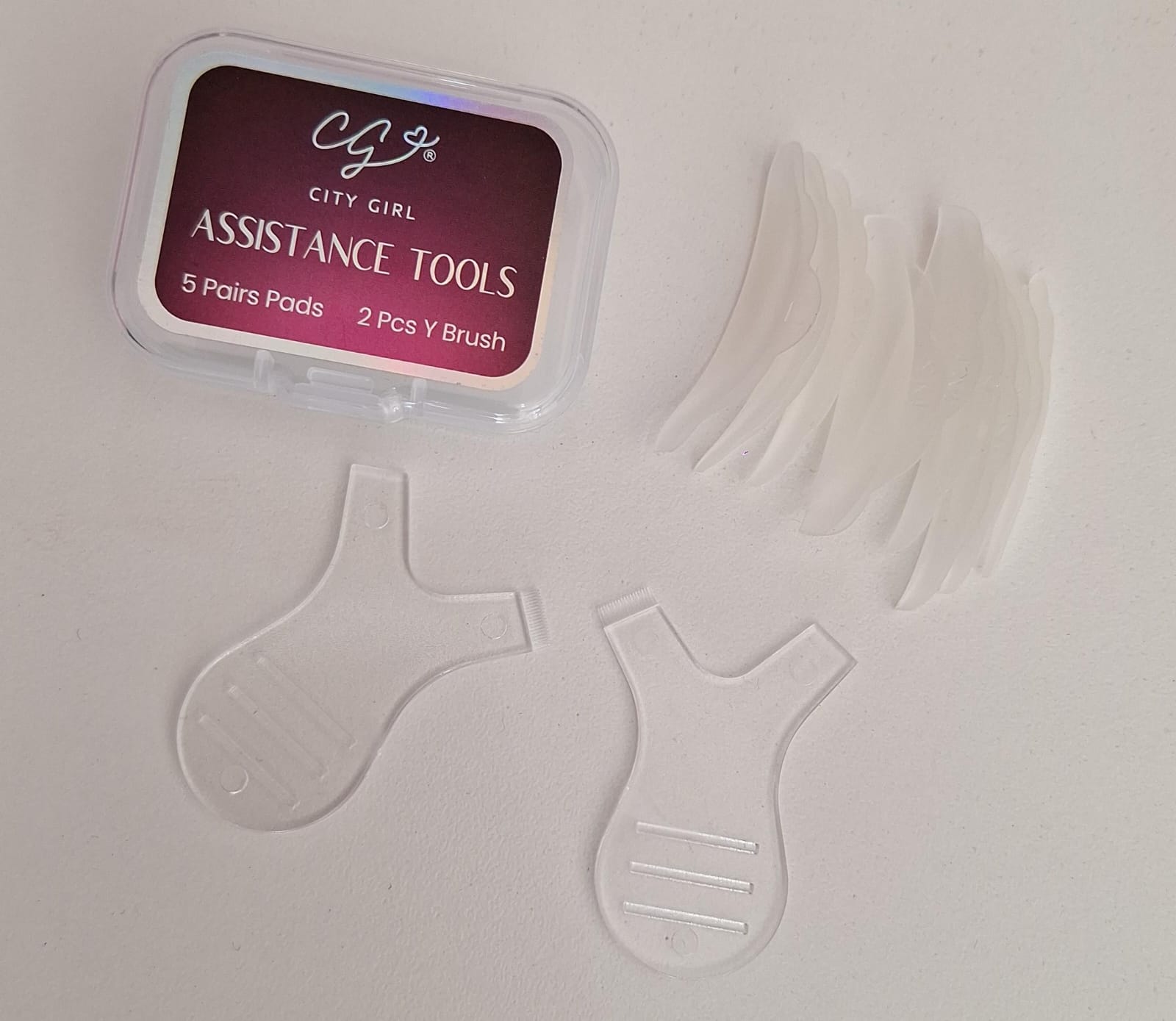 BIGUDIES CON CEPILLO PARA PESTAÑAS