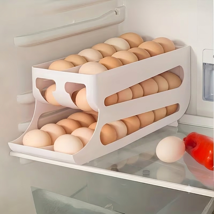 Huevera / Organizador de huevos doble