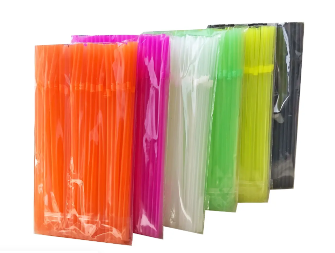 Sorbetes color x 100u flex bombillas