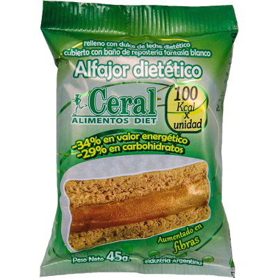 ALFAJOR CERAL BLANCO CERAL