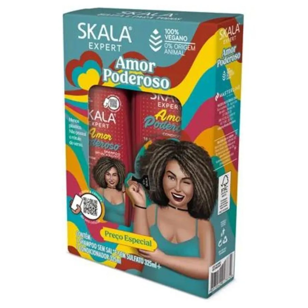 SKALA amor poderoso shampoo y acondcionador 325ml ref sk 226