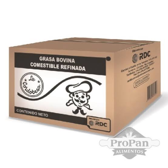 Grasa La Cordobesa x 20kg