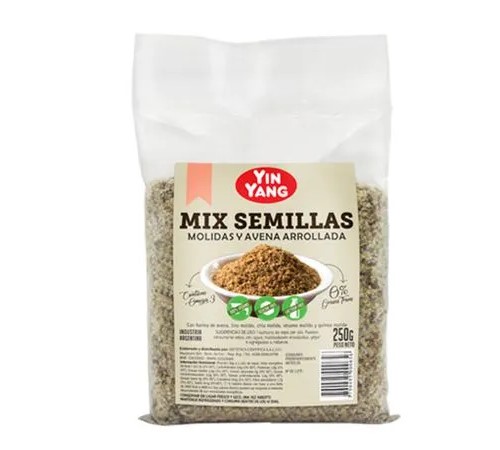 MIX DE SEMILLAS MOLIDAS X 250 GRS YIN YANG