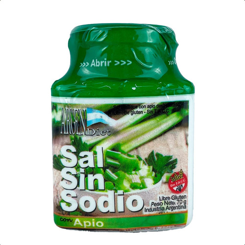 SAL S/SODIO DE APIO X 70GR ARGENDIET