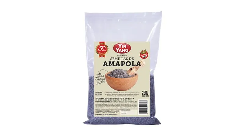 SEMILLAS DE AMAPOLA X 250 GRS YIN YANG