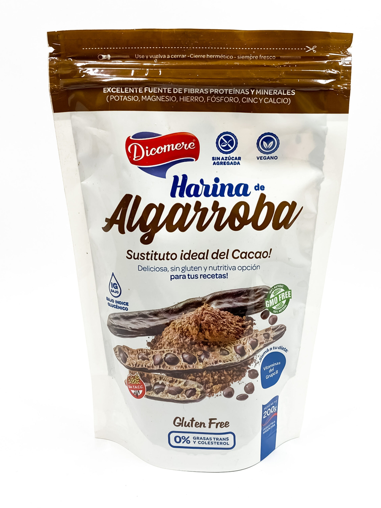HARINA DE ALGARROBA S/TACC X 200G DICOMERE