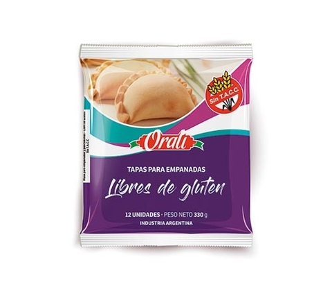 TAPAS DE EMPANADAS S/TACC ORALI