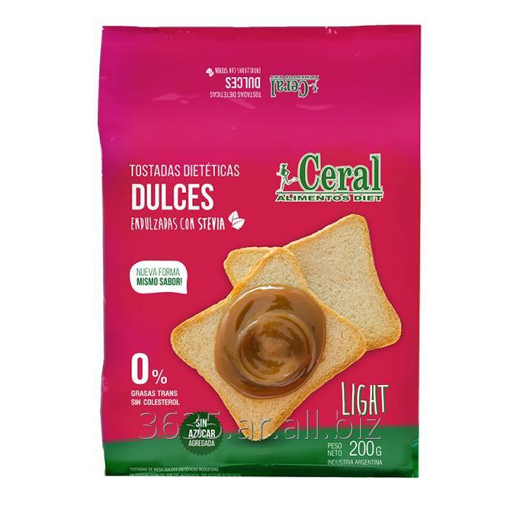 TOSTADAS CERAL DULCE X 200 GR