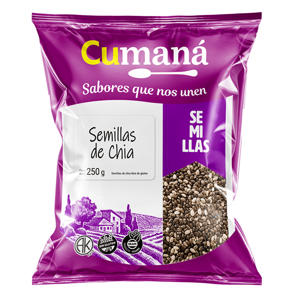 SEMILLAS DE CHIA x250g CUMANA