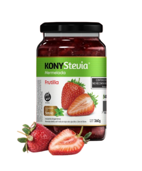 MERMELADA DE FRUTILLA X 360 GR KONY