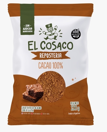 CACAO REPOSTERO x 150 GRS EL COSACO