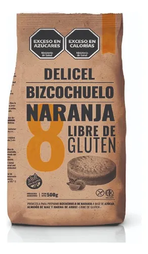 PREMEZCLA BIZ. NARANJA X 500G DELICEL
