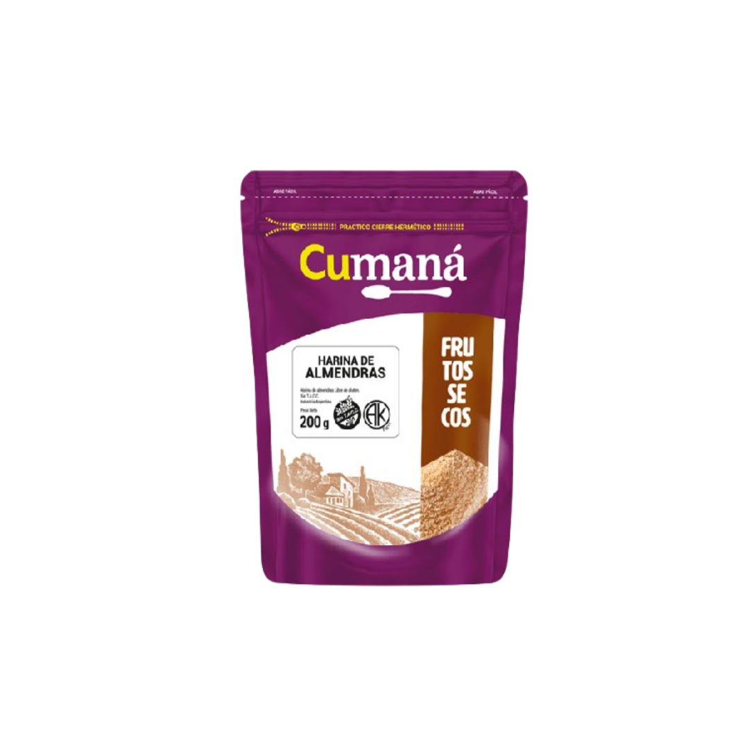HARINA DE ALMENDRAS S/PIEL x200g CUMANA
