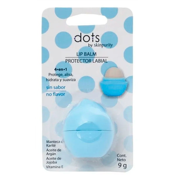 Dots Protector Labial 4 en 1 By Skinpurity Sin Sabor