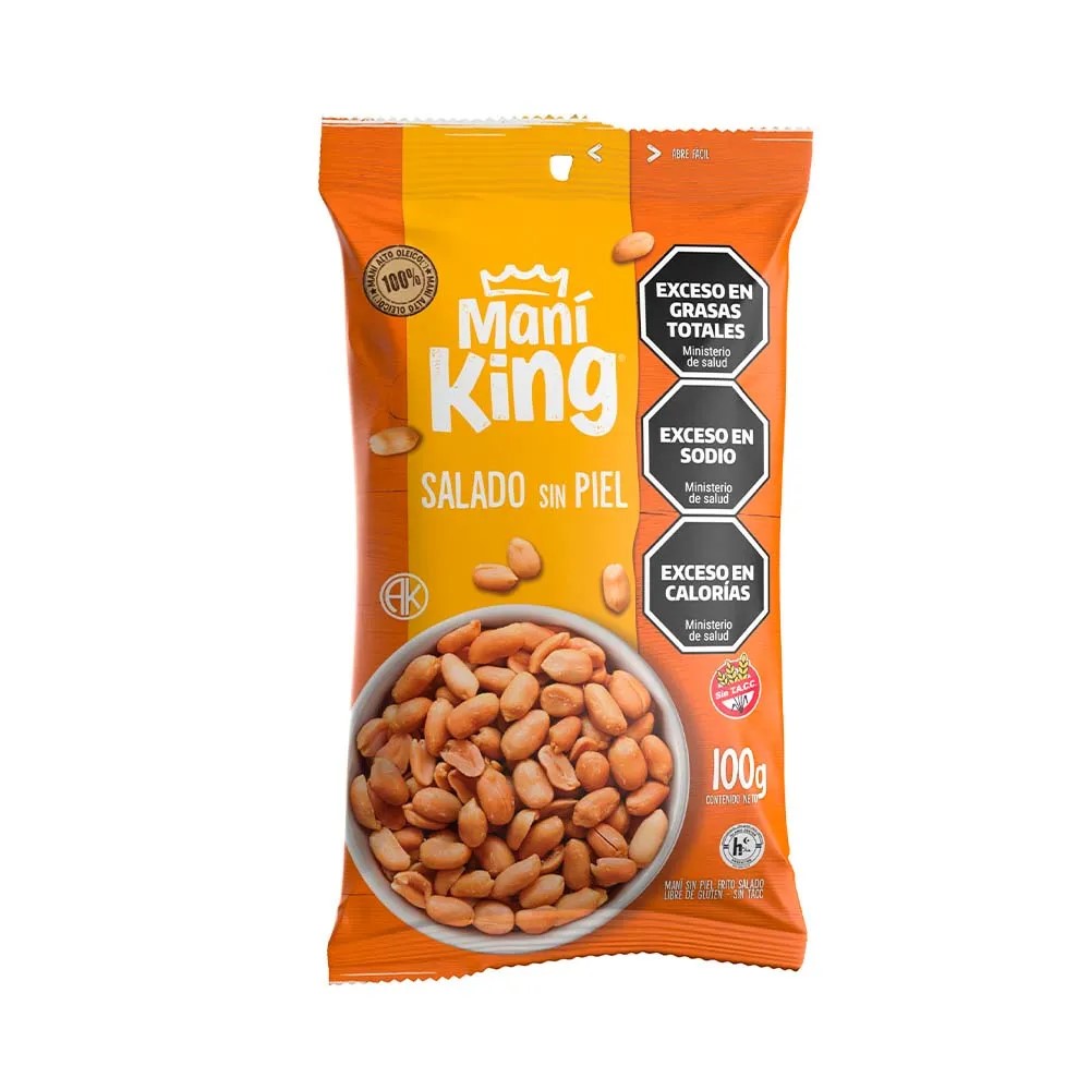MANI KING FRITO SALADO X 100 GRS