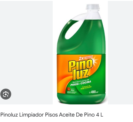 LIMPIADOR PINOLUZ ACEITE DE PINO 4L