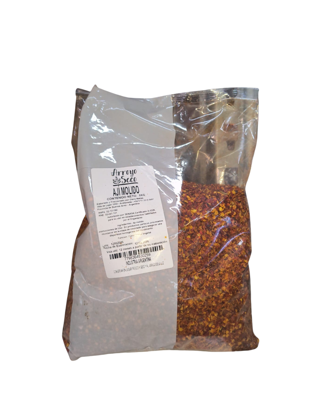 Aji molido Picante x 1kg