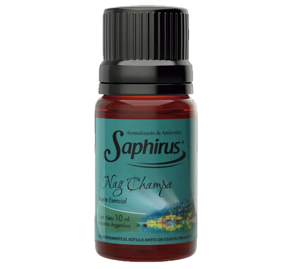 Aceite esencial nag champa Saphirus