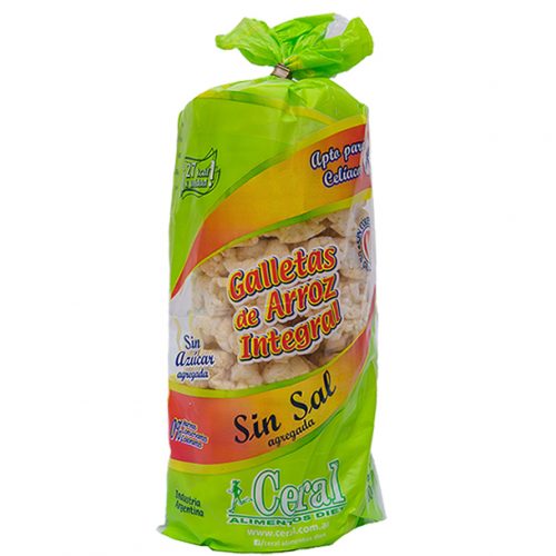 DISCOS DE ARROZ S/SAL CERAL