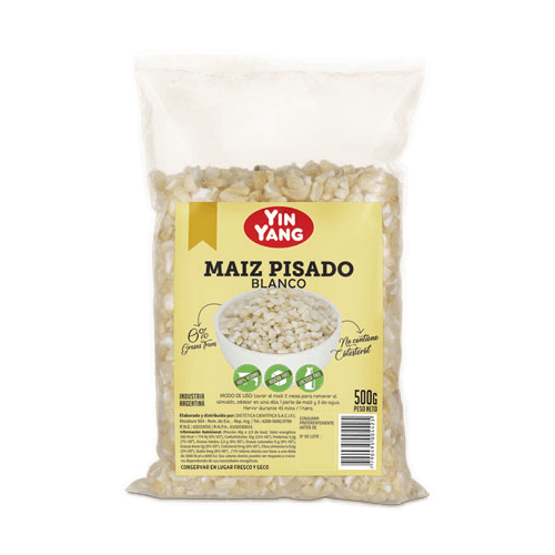 MAIZ PISADO BLANCO YIN YANG