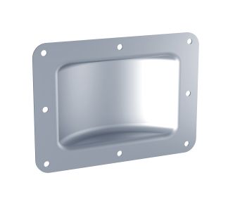 W0962-SOPORTE METAL ZINCADO POSA RUEDA DE 125 MM