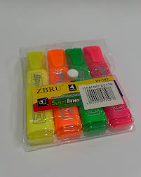 Resaltador x 4 grandes