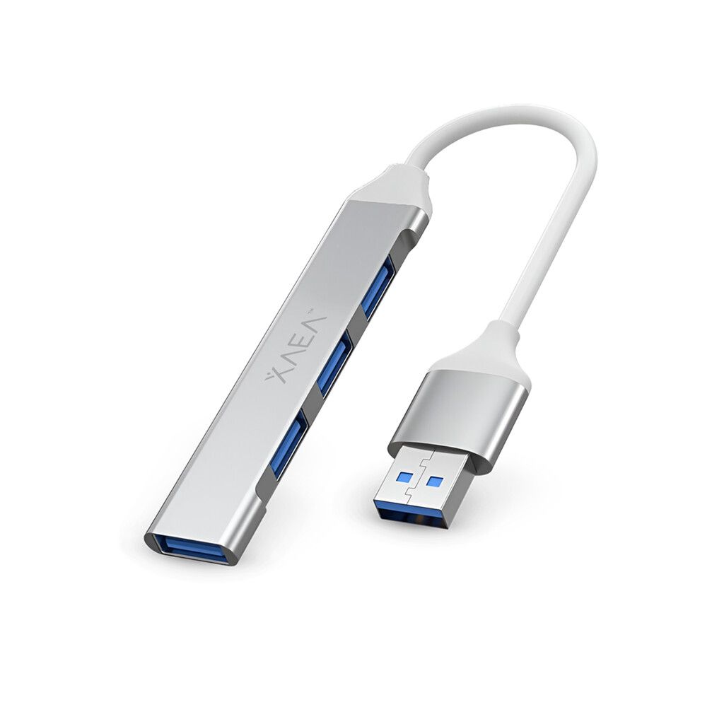HUB DE PUERTOS 4 BOCAS C/CABLE USB