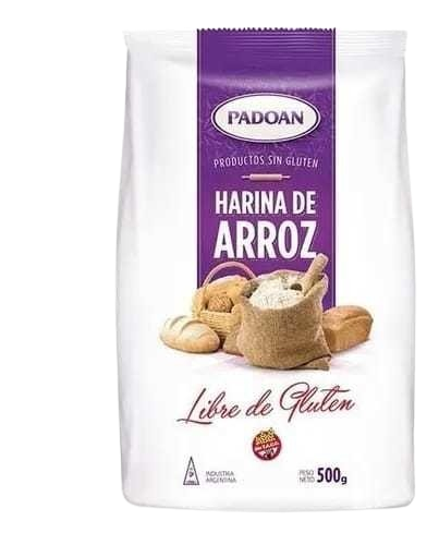 HARINA DE ARROZ x500g PADOAN