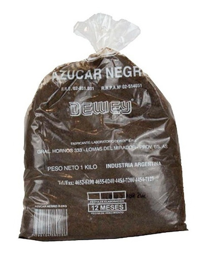 azúcar negra x 1kg