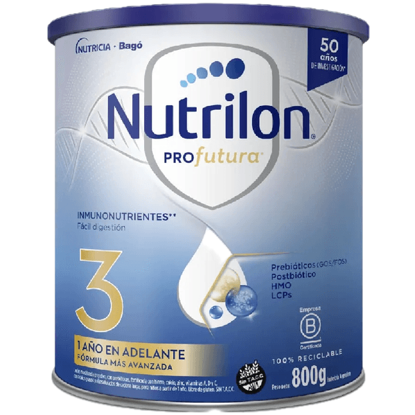 Leche modificada en polvo 800g 3 profutura Nutrilon (12)