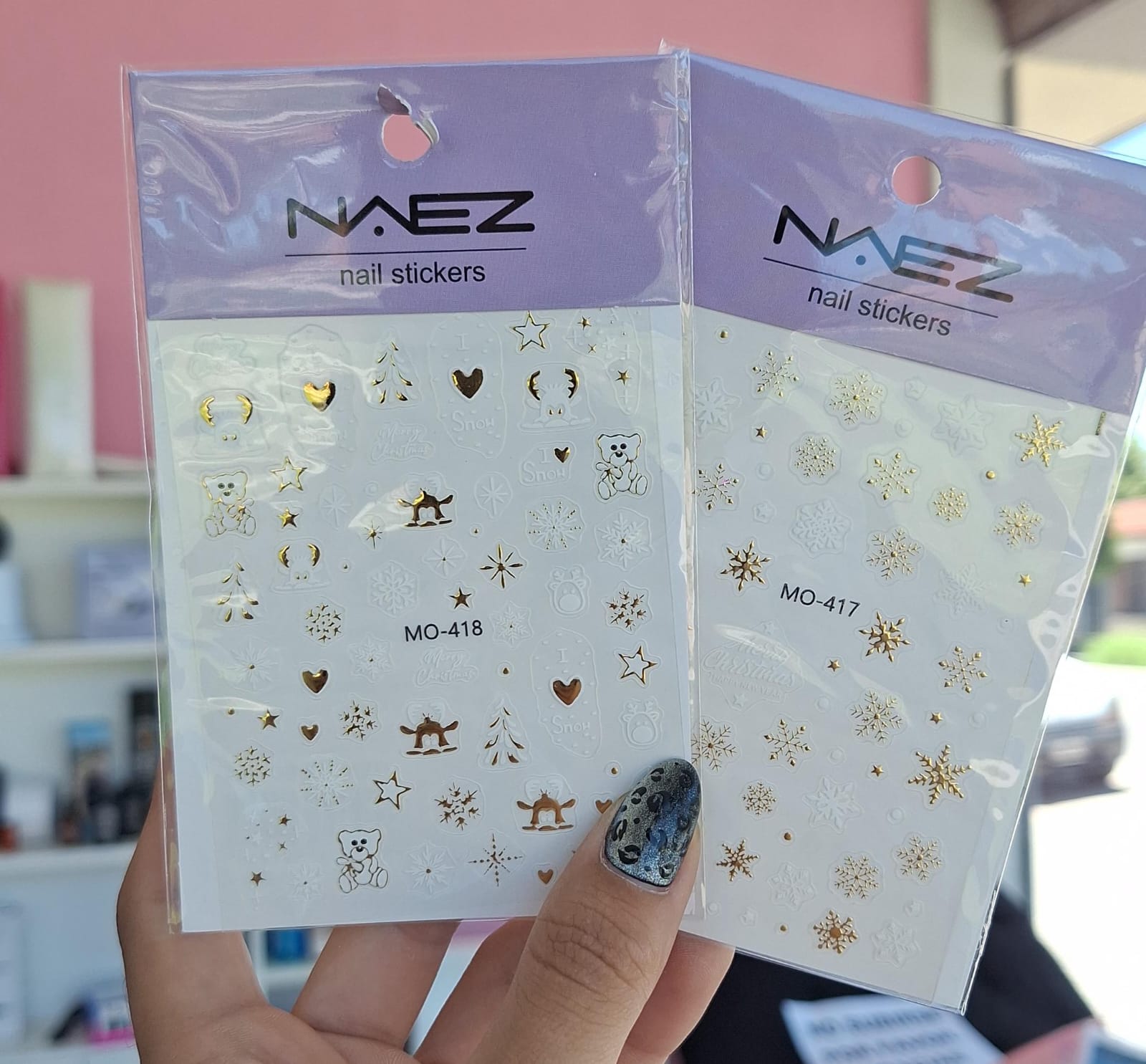 STICKERS NIEVE NAEZ