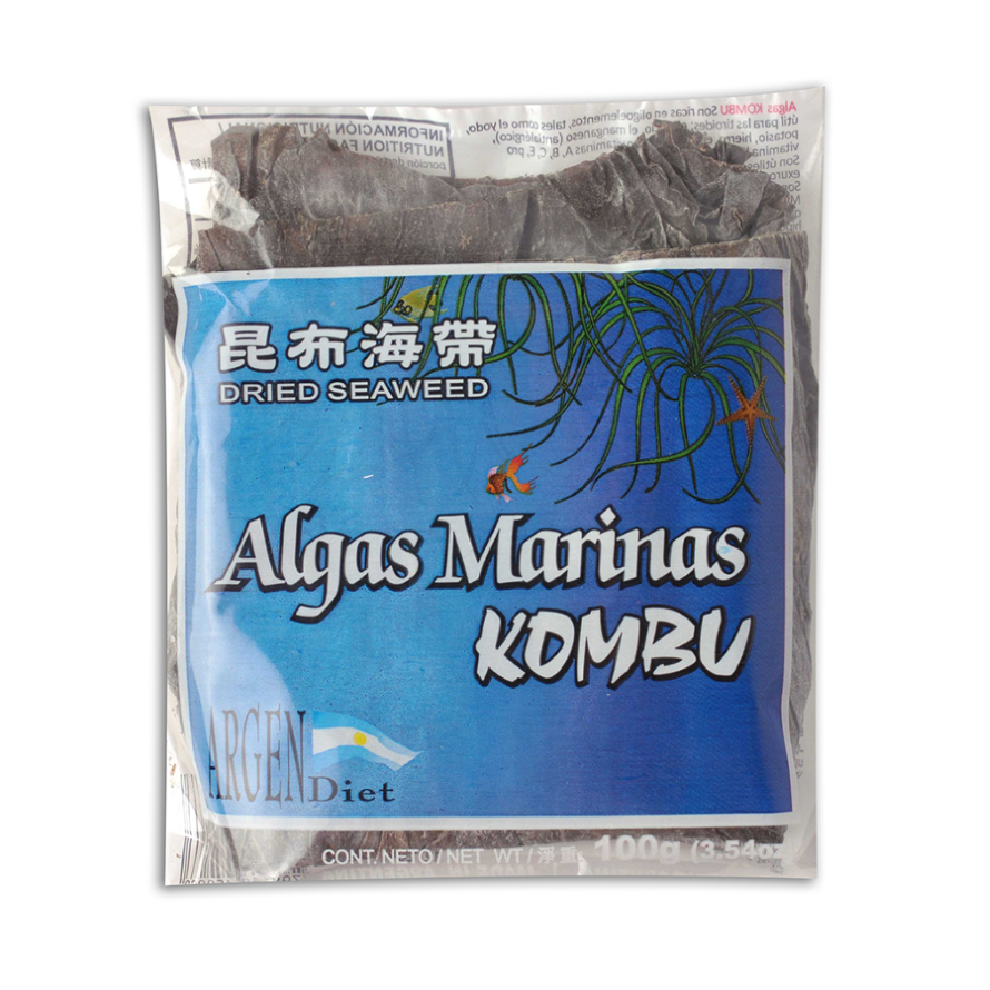 ALGAS EN TIRAS X 100 GRS KOMBU