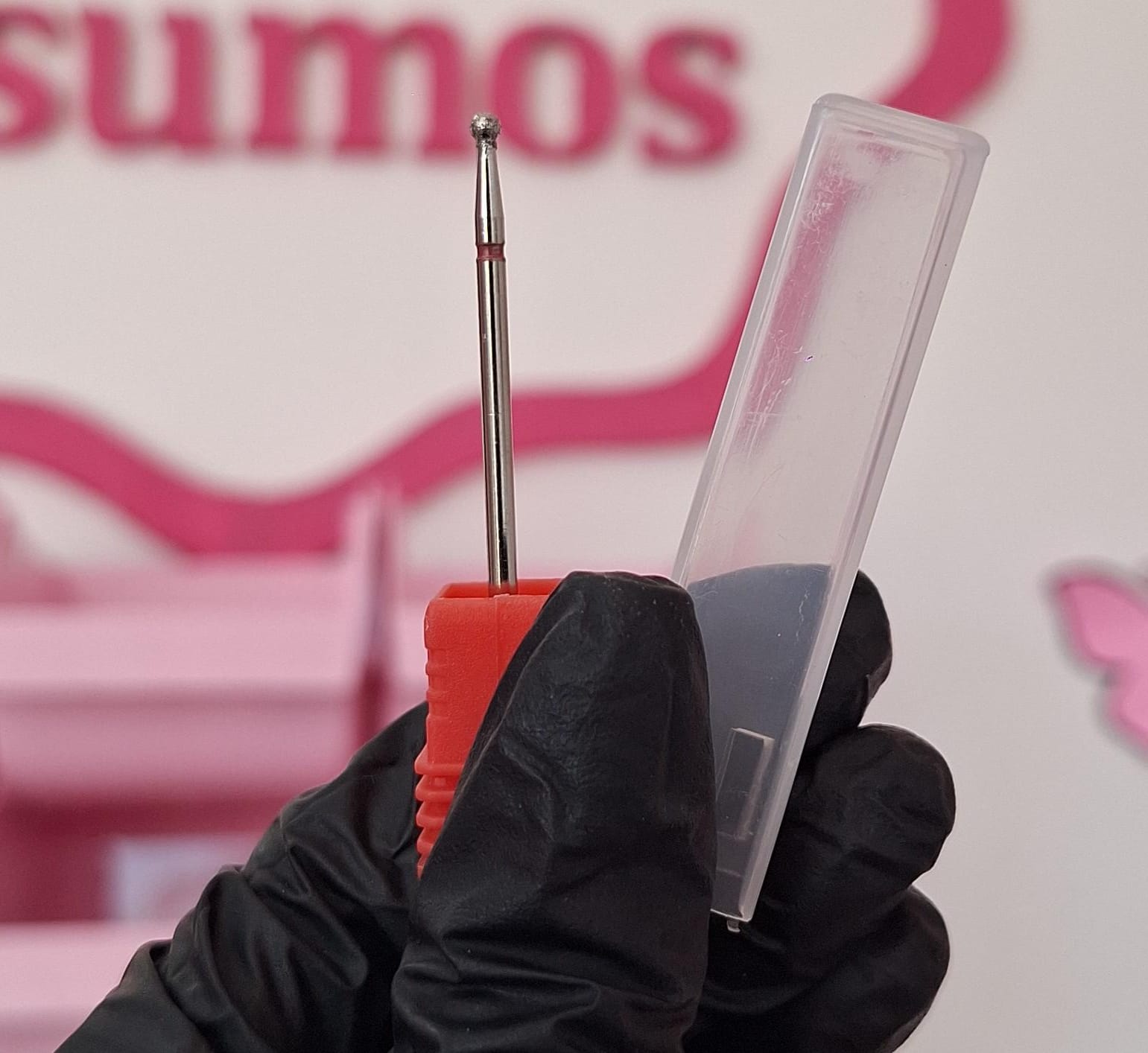 FRESA DIAMANTADA ESFERA ROJA